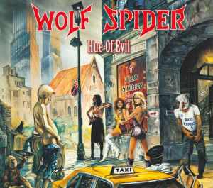 Wolf Spider Hue Of Evil CD Jewel Case