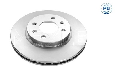 MEYLE DISCOS DE FRENADO 2 PIEZAS PARTE DELANTERA HYUNDAI ACCENT 3 ACCENT IV  