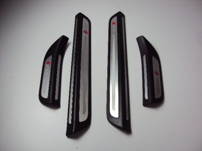 Накладки порогові audi sq5 фото №1