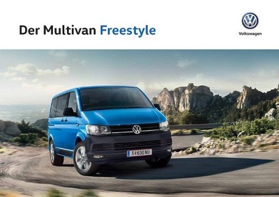 Volkswagen Vw Multivan Freestyle prospekt 2016 