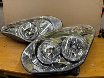 Лампа передняя правая левая opel combo комплект eu cała ładna фото №1