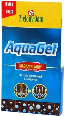 AquaGel 60g Magazyn wody HYDROŻEL Zielony Dom