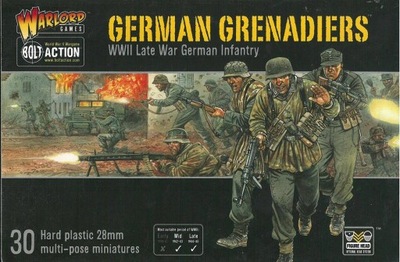 Bolt Action German Grenadiers WWII Infantry