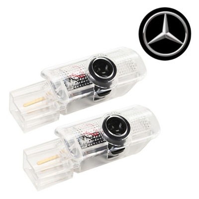 2 LUZ DIODO LUMINOSO LED POWITALNE MERCEDES-BENZ  