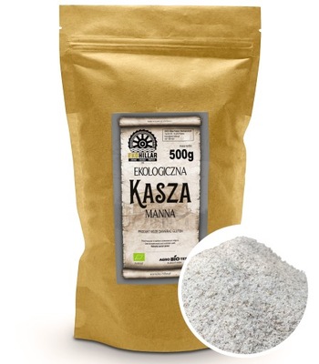 Ekologiczna Kasza Manna 0,5 KG BIO