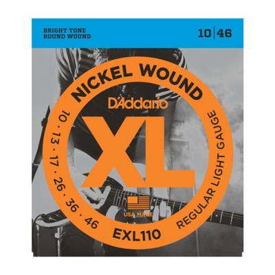 STRUNY D'ADDARIO EXL110 10-46 DO ELEKTRYKA +KOSTKI