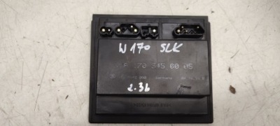 Модуль кондиционера mercedes w170 r170 slk 2,3 компрессор фото №1