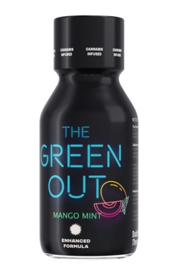 Olejek konopny CBD Green Out Mango Mięta 100 ml