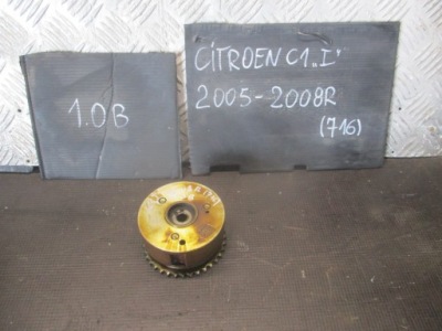 Колесо вариатор распределительного вала citroen c1 1.0 b 05-08 r. фото №1