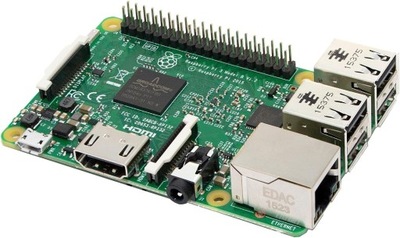 Mikrokomputer Raspberry Pi 3 Model B 1 GB RAM