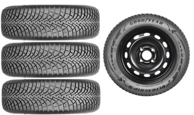 RUEDAS INVIERNO FIAT GRANDE PUNTO 175/65R15 GOODYEAR  