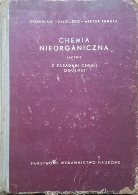 CHEMIA NIEORGANICZNA - S. TOŁŁOCZKO