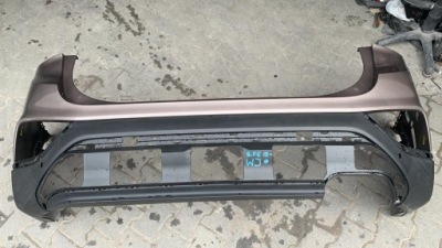 Hyundai santa fe 2019- бампер задняя задний фото №1