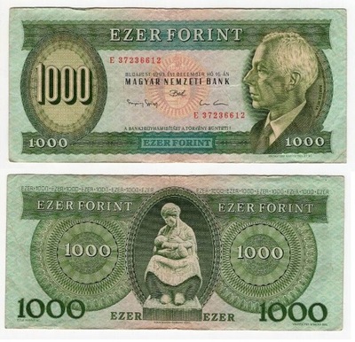 WĘGRY 1993 1000 FORINT