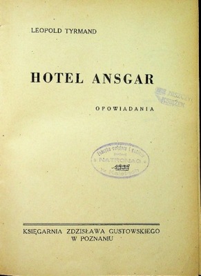 Hotel Ansgar 1947 r.