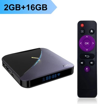 A95X F3 AIR II RGB Smart TV Box Android 11 Amlogic S905Y4 4GB 64 GB Obsługa