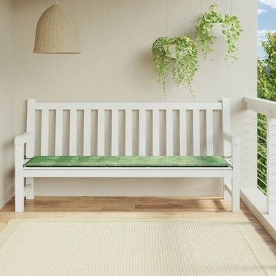 Poduszka na ławkę ogrodową, wzór w liście, 200x50x