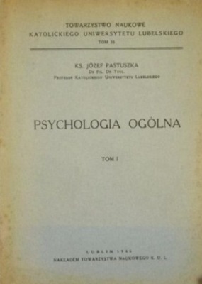 Psychologia ogólna Tom I 1946 r.
