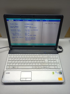 Laptop Fujitsu LifeBook A530 i3-M350 38