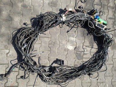 Scania r комплектная электропроводка рамы жгут проводка провода разъём фото №1