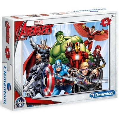 PUZZLE AVENGERS Clementoni 30el. 3+