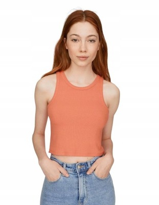 H5E013 STRADIVARIUS__MM8 KRÓTKI TOP BASIC__M