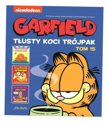 GARFIELD T.15 TŁUSTY KOCI TRÓJPAK JIM DAVIS, JIM DAVIS