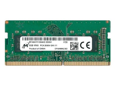 8GB 2666MHz DDR4 SODIMM Micron MTA8ATF1G64HZ-2G6E1 Dell Lenovo Acer Asus HP