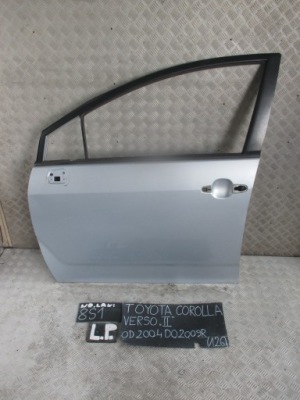 Двері лівий перед toyota corolla verso ii 04-09r 8s1 фото №1
