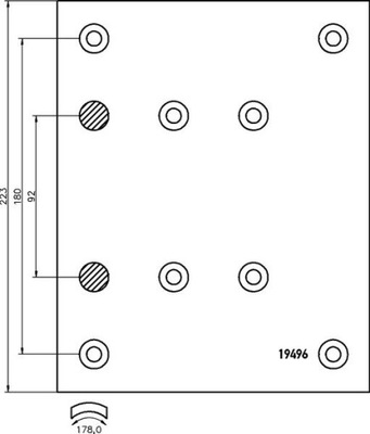 BRIDA ZAPATAS FRENOS MAN F2000 1 NADW.  