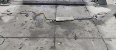 Гасник вихлоп труба випускний дросельна заслінка renault clio v 1.5 bdci 203006126r фото №1