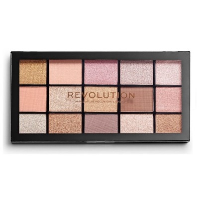 Makeup Revolution Reloaded Palette paleta cieni do powiek Fundamental 16 P1