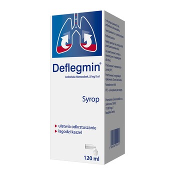 Deflegmin syrop 0,03 g/5ml syrop na kaszel 120 ml