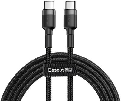 Kabel Baseus USB typ C - USB typ C 1 m czarny