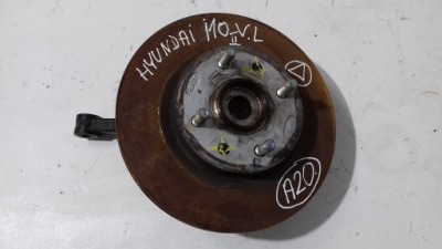 Hyundai i10 iii поворотный кулак левый перед ступица 7g04 фото №1