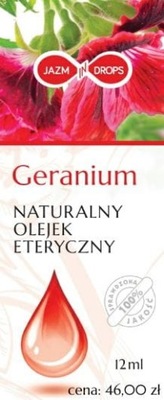 Geranium naturalny olejek eteryczny 12 ML