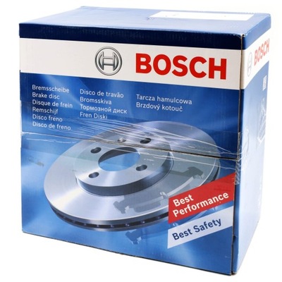 КОМПЛЕКТ 2 X ДИСК ТОРМОЗНОЙ ЗАД POWLEKANA BOSCH 0986479C14