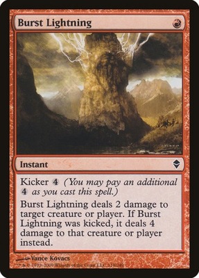 MtG: Burst Lightning (ZEN)