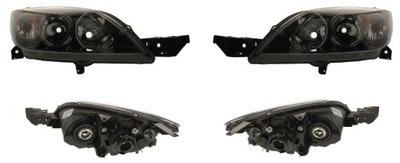 Фара лампа mazda 3 bk 03-09 l+p tyc фото №1