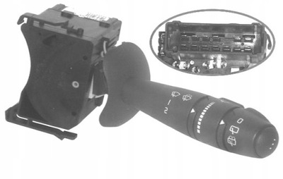 Перемикач колонки кермового renault twingo ii фото №1