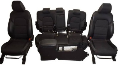 Kia sportage iv сидіння заднє сидіння тунель напівшкіра підігрів фото №1