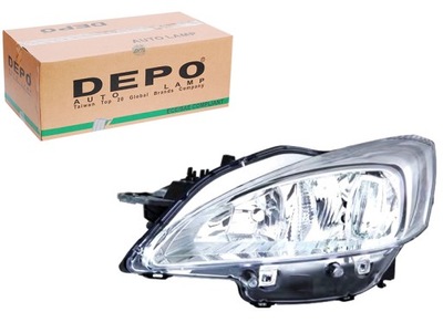 DEPO REFLEKTORIUS PEUGEOT 508 11-> LE 