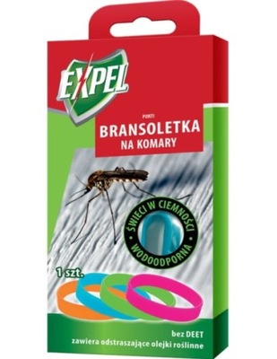 Expel Bransoletka na komary 1szt