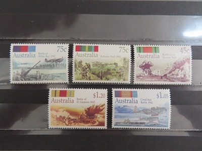 Zestaw znaczków Australia stan ** E194