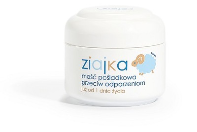 ZIAJA ZIAJKA Maść pośladkowa przeciw odparzeniom 50 ml