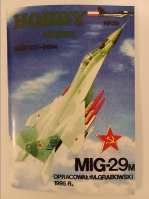 Samolot myśliwski MIG-29M 1:33 Hobby Model nr 30