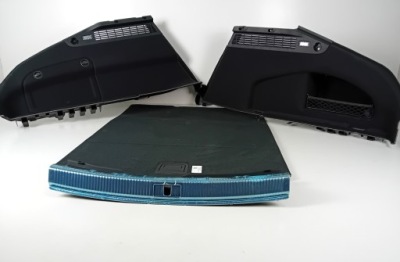 Audi a7 4g8 рестайлинг  салон багажника пол обшивки комплект фото №1