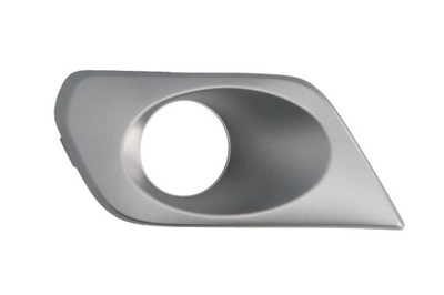 Решітка радіатора решітка бампера перед ліва темно-сірий stepway dacia sandero 2 2017- фото №1