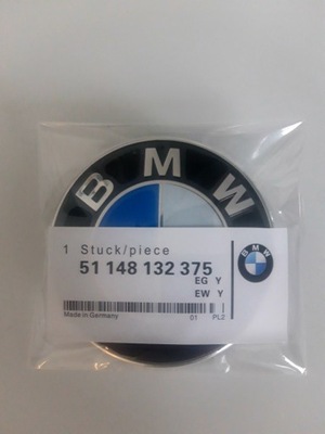 EMBLEMA INSIGNIA LOGOTIPO BMW 82MM E30 E34 E38 E46 E53 E83 E60 E61 E67 X3 X5  