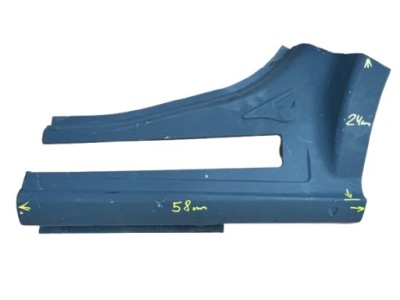 Fiat doblo ii 2 opel combo 2009 лівий поріг задня частина новий оригінал фото №1